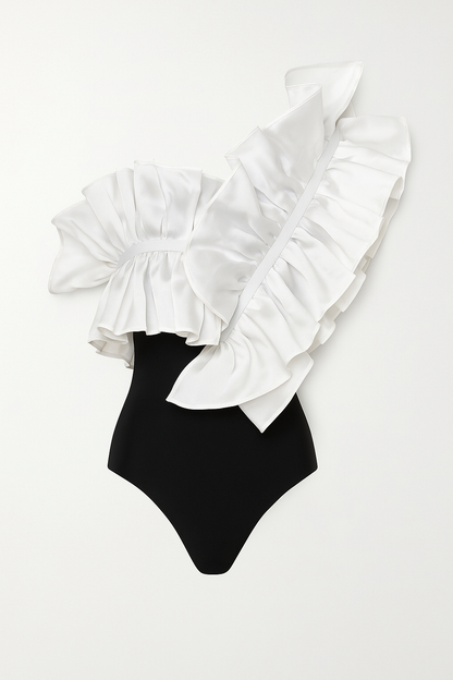 Black confirmable stylish swim wear for women