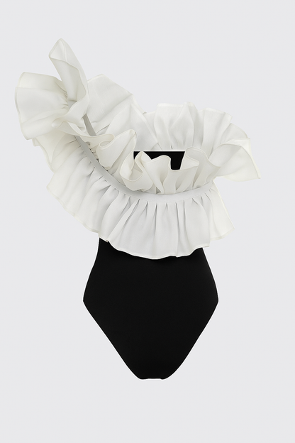 Black confirmable stylish swim wear for women