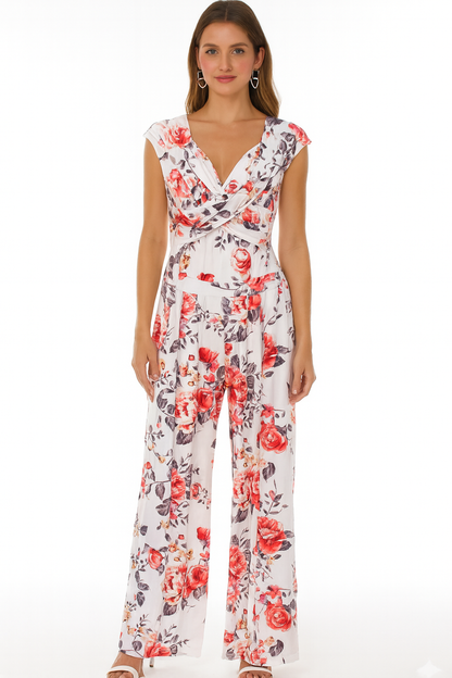 Multi Print  Awesome Look Jumpsuit