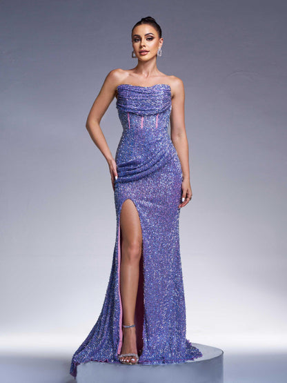 Lavender Dusk Sparkle Dress