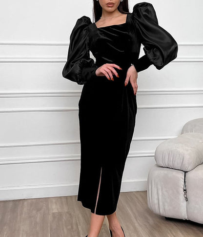 Black Modern look dress