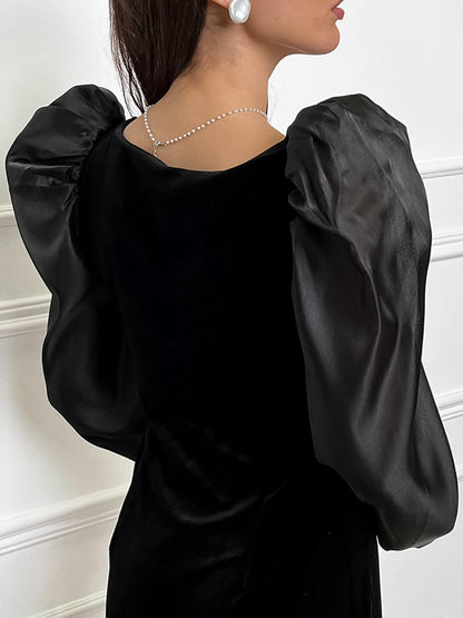 Black Modern look dress
