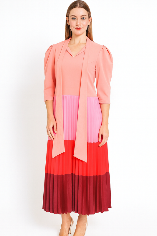 Multiple Shade Of Pink Fancy Dress For Women