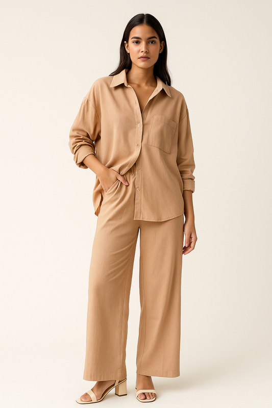 Long Pant With Shirt Set For Causal Look