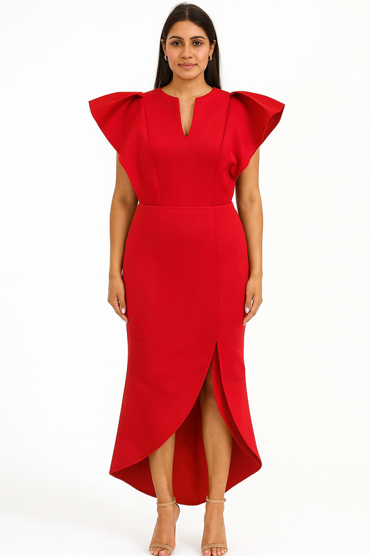 Office Look Pretty Body Fit Dress For Girls