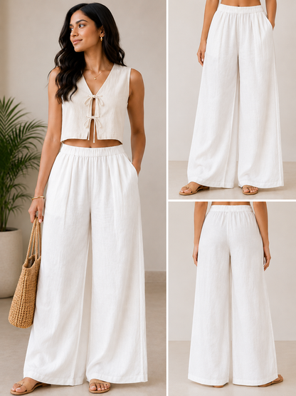 Casual Wear Wide Leg Pant