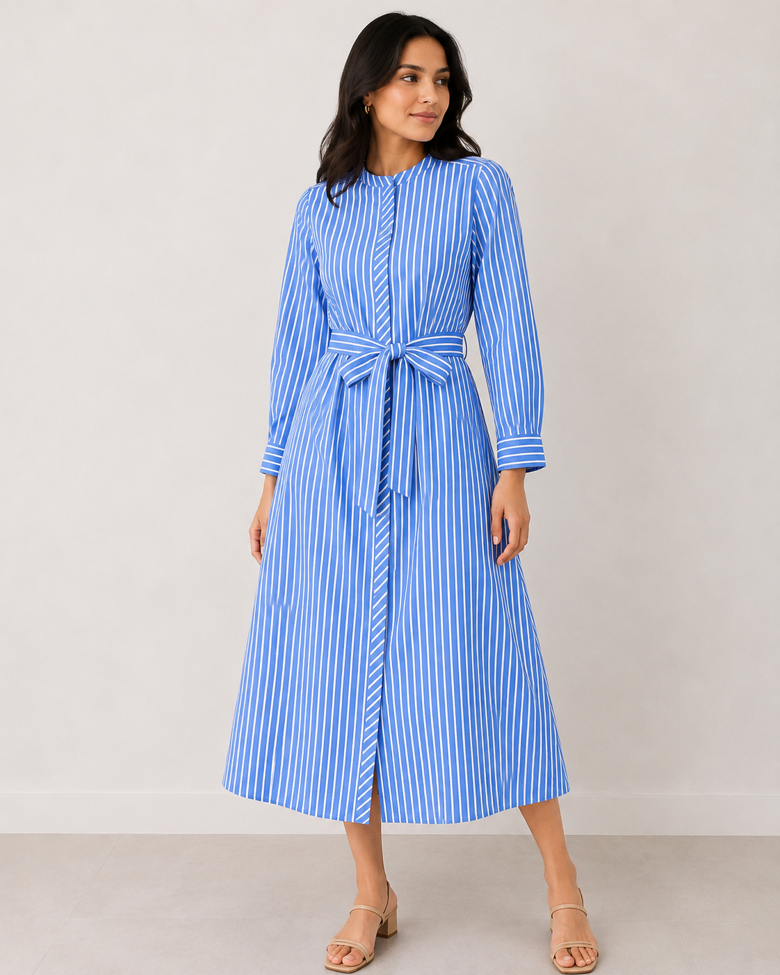 Blue Stripe Dress