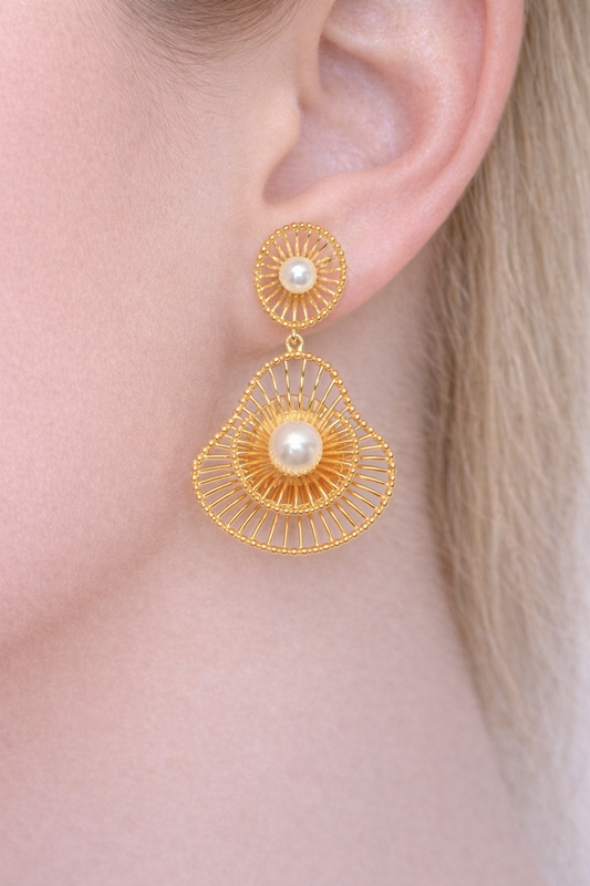 Sunray Pearl Statement Drops