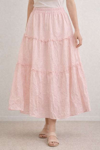 Flayer Long Skirt For Girls