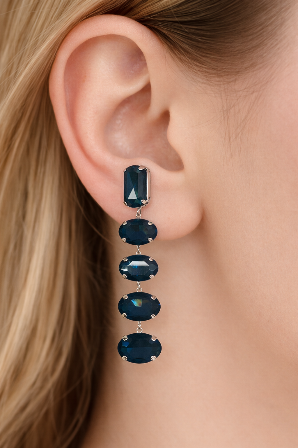 Nightfall Elegance Linear Earrings
