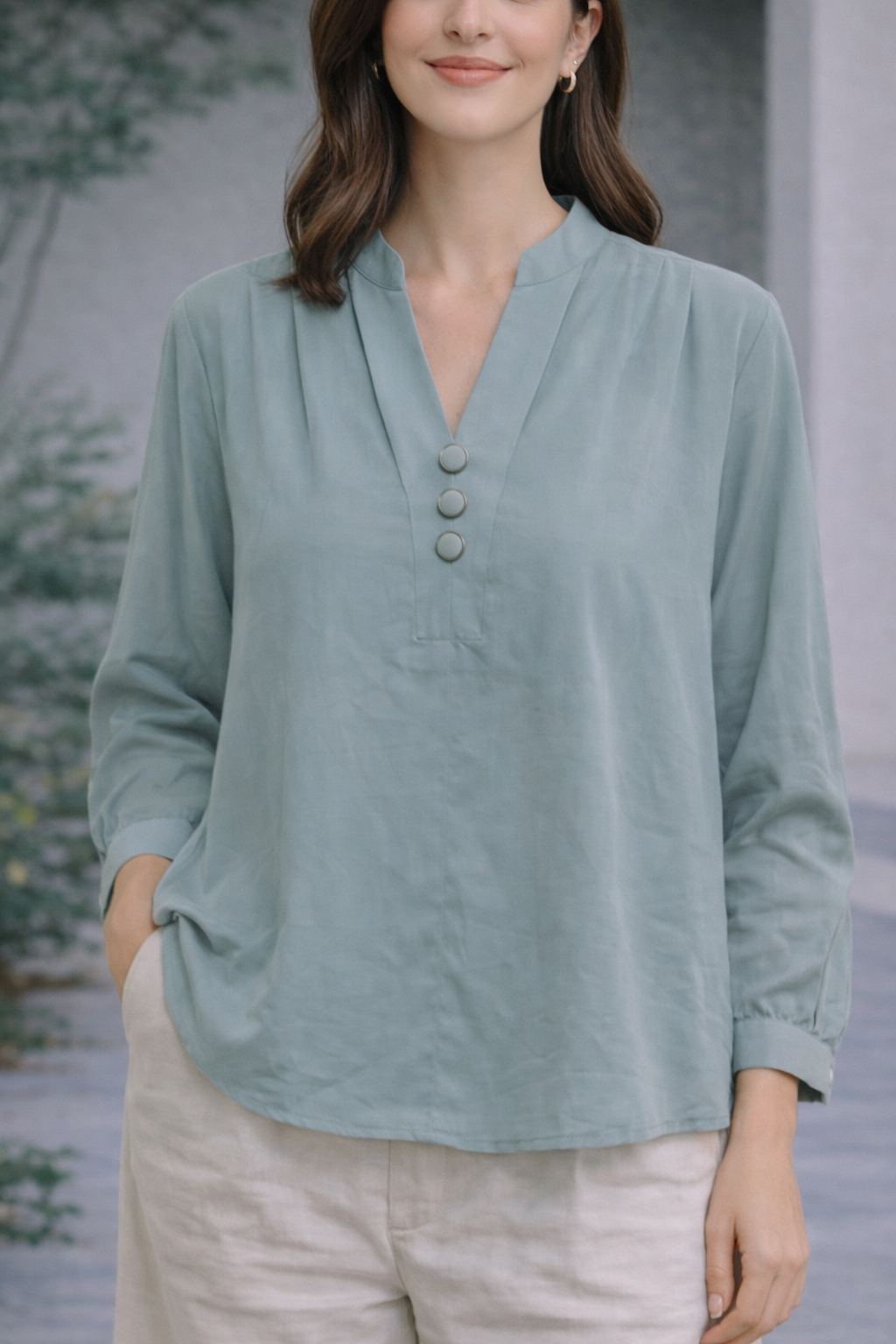 Long Hand Fancy Top For Women