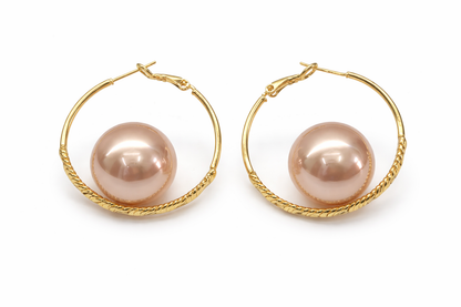 Venusian Glow Hoops