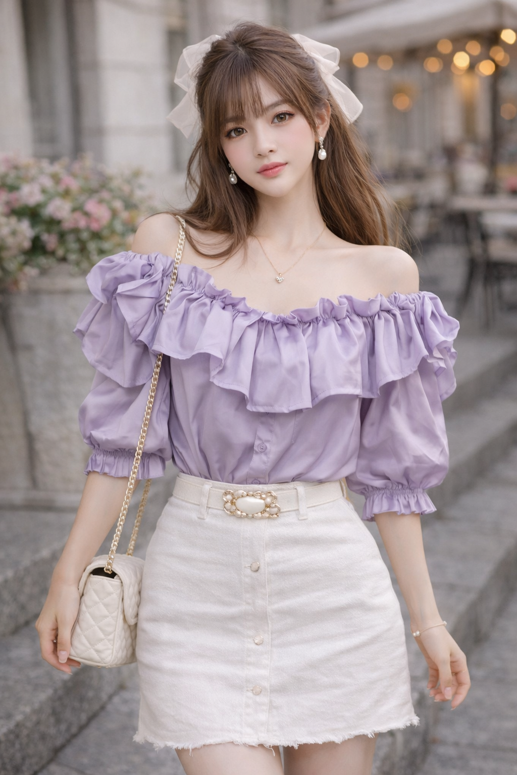 Causal crop for women
