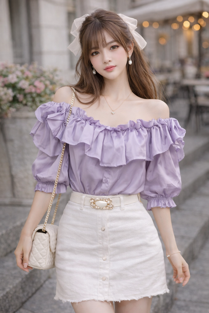 Causal crop for women