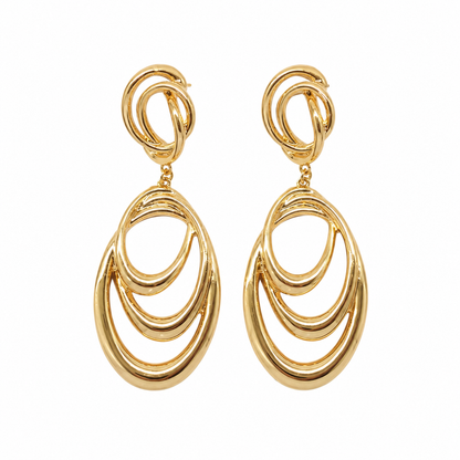 Golden Cascades Earrings