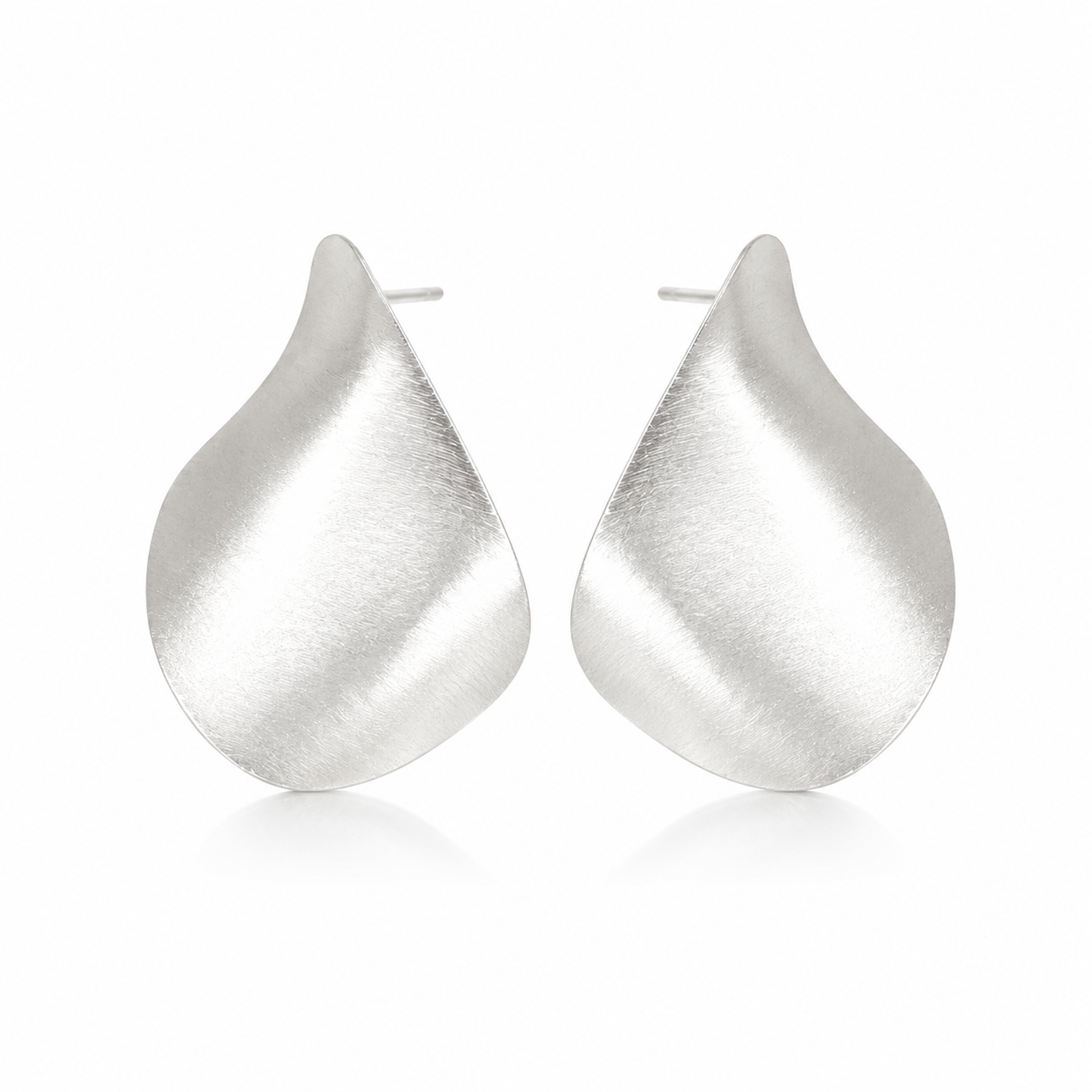 Silver Teardrop Earrings