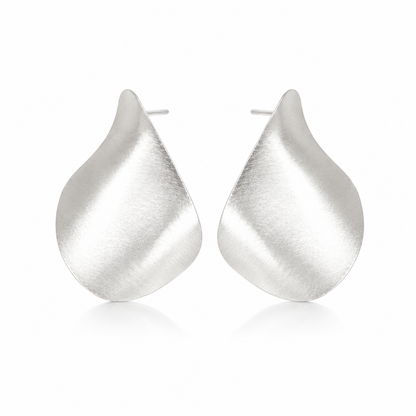Silver Teardrop Earrings