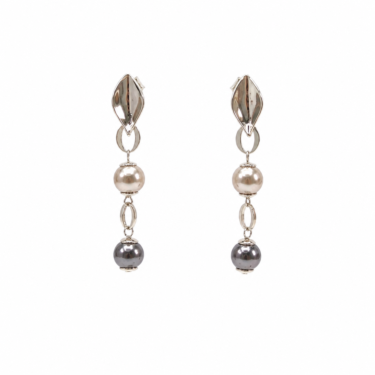 Floating Pearls Earrings