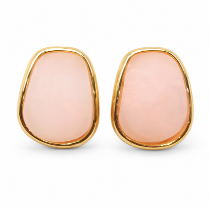 Cotton Candy Pink Earrings