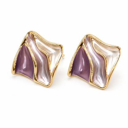 Lavender Mirage Earrings