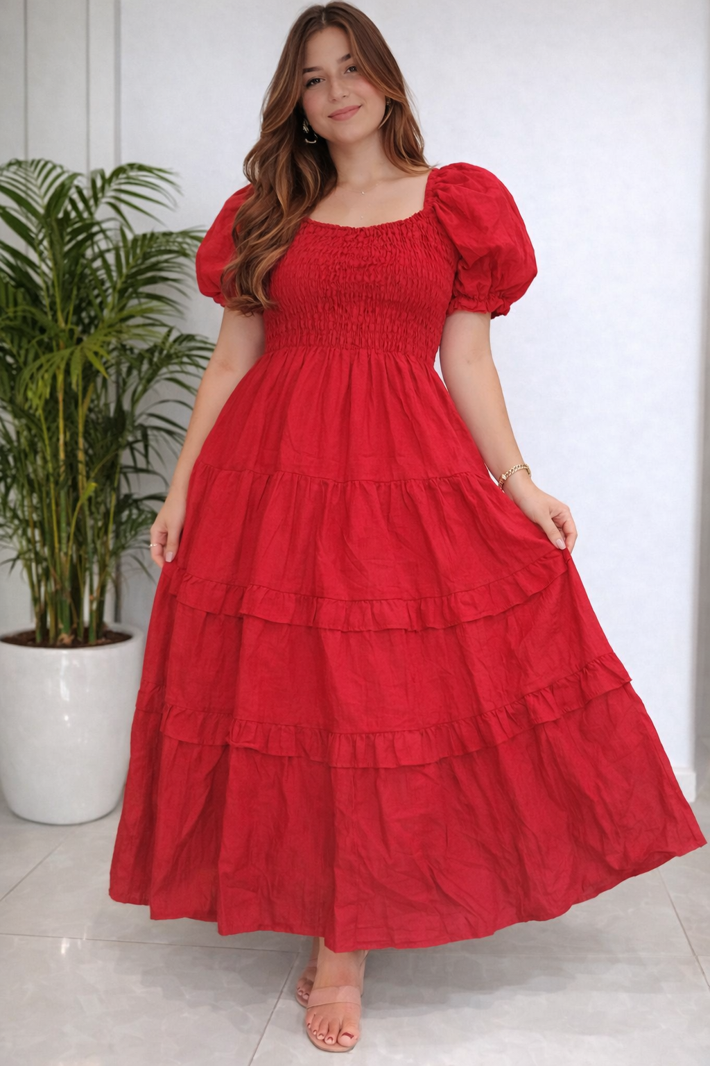 Flayered Dress For Girls
