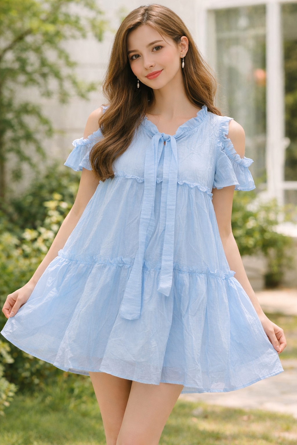 Flayered Dress For Girls