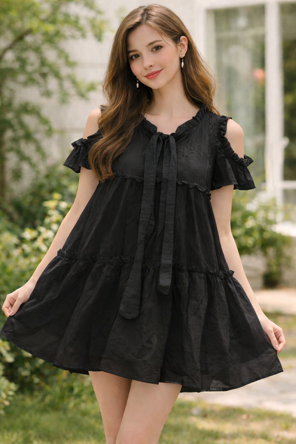 Flayered Dress For Girls