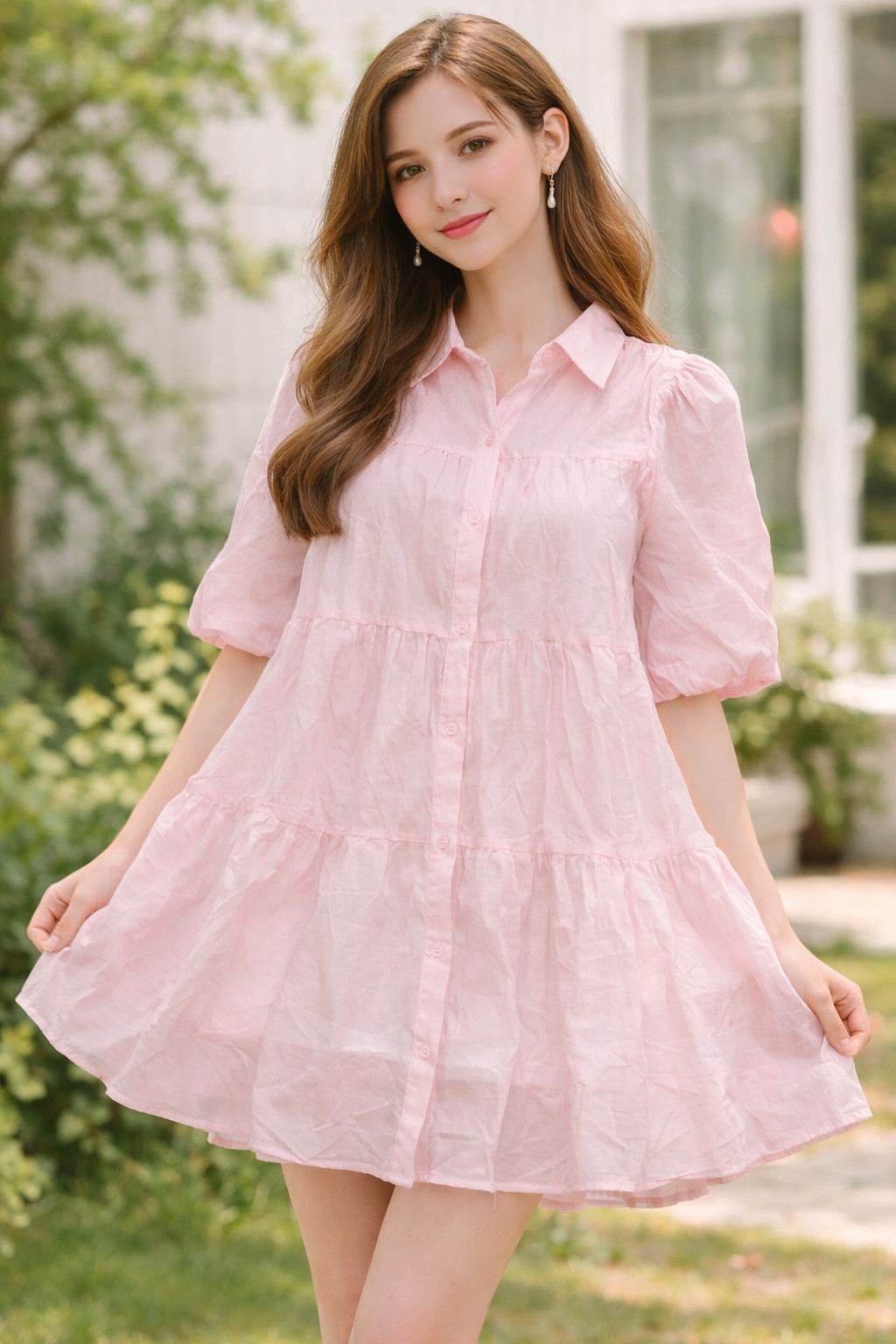 Flayered Dress For Girls