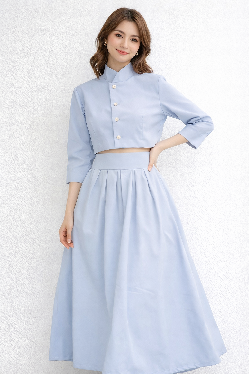 Beautiful Top With Skirt For Girls