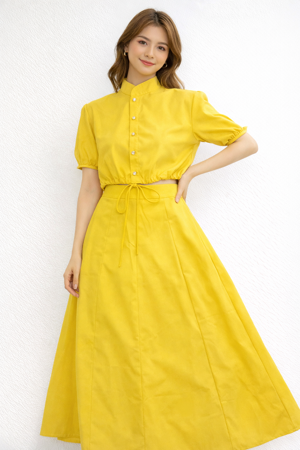 Short Hand Shirt With Skirts For Girls