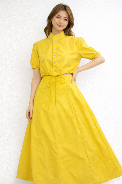 Short Hand Shirt With Skirts For Girls