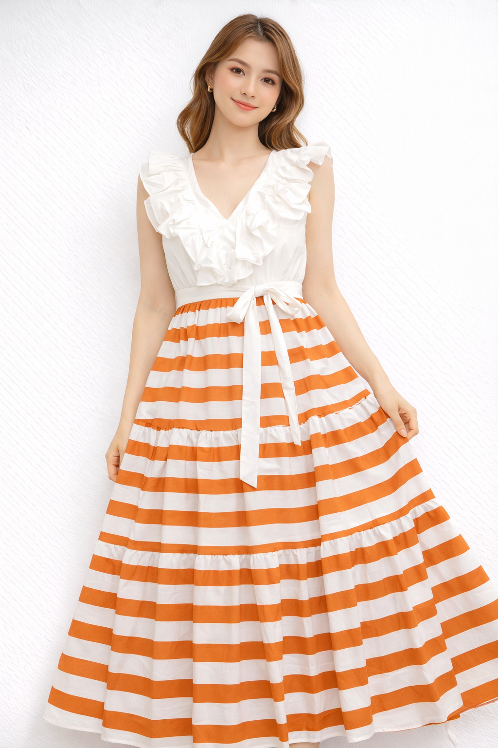 Beautiful Flayered Dress For Girls
