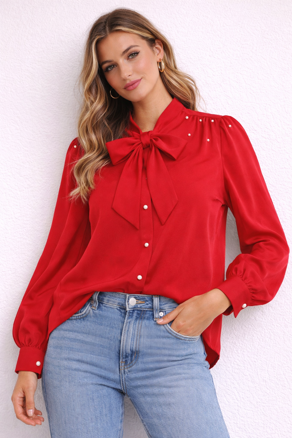 Beautiful Pearl Designed Top