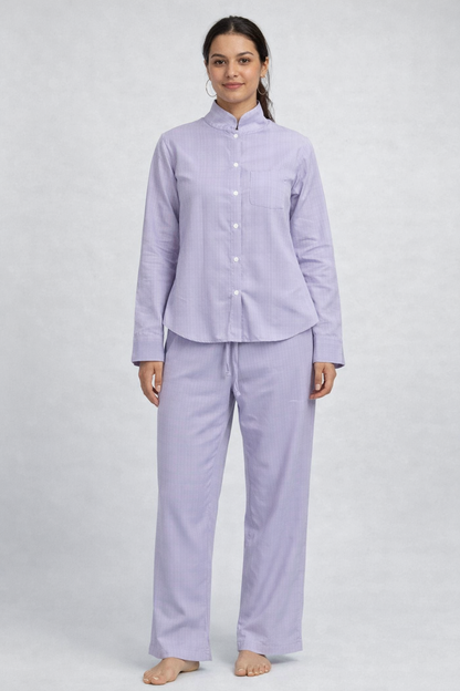 Long Hand Shirt With Pant Set For Girls