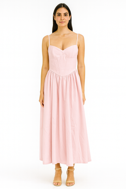 Pretty flared dress for party look