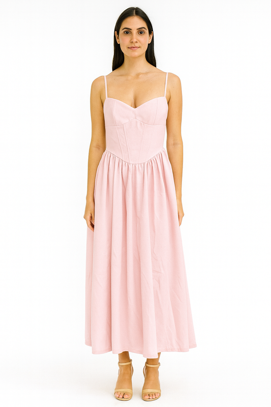 Pretty flared dress for party look