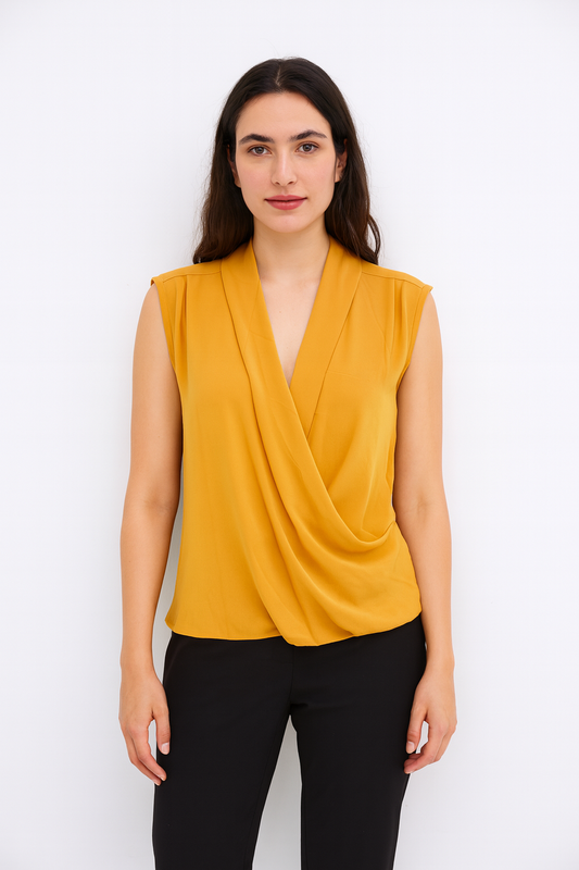 Cross layered  top for women  top for women
