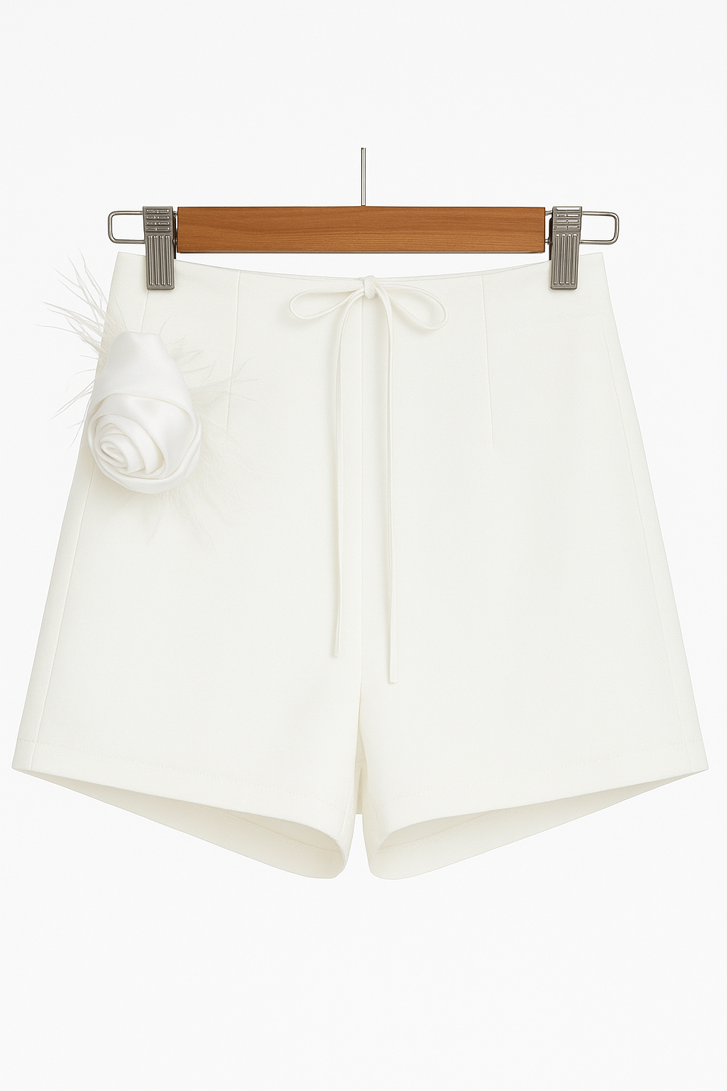 White colour shorts for causal use