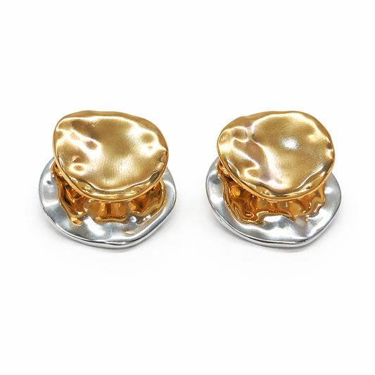 Aurora Melt Two-Tone Studs