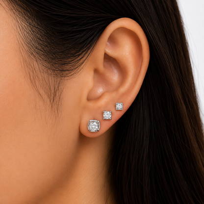 Crystal Stud Earrings