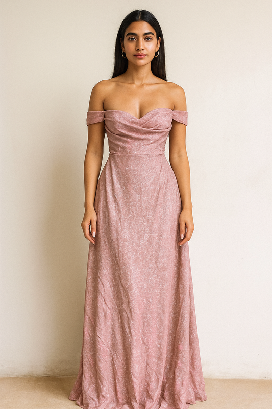 Outstanding looking long party dress for women