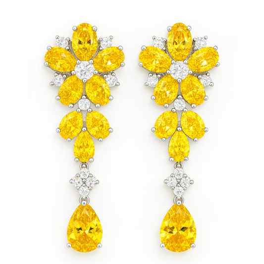 Gorgeous Cubic Zircina  Earrings