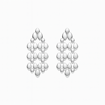 looking watchband chain designer  silver earring