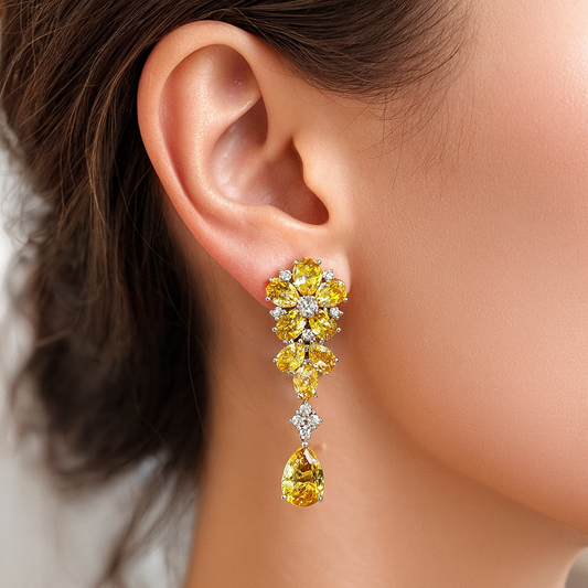 Gorgeous Cubic Zircina  Earrings