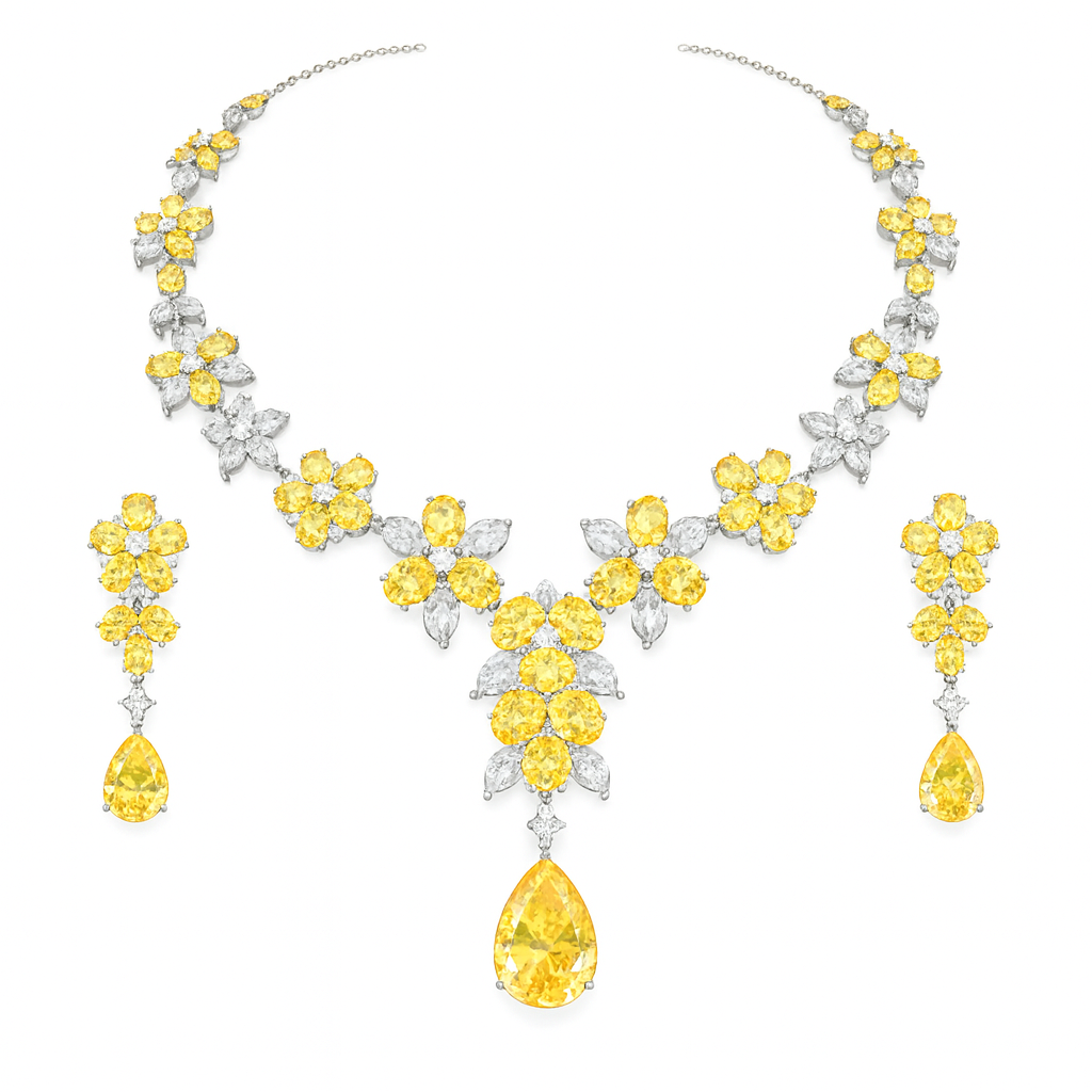 Gorgeous Cubic Zircina Necklace