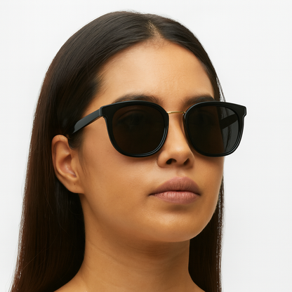 Black Cat Eye Sunglasses