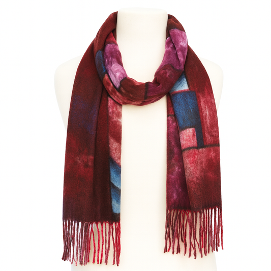 long smooth winter scarf