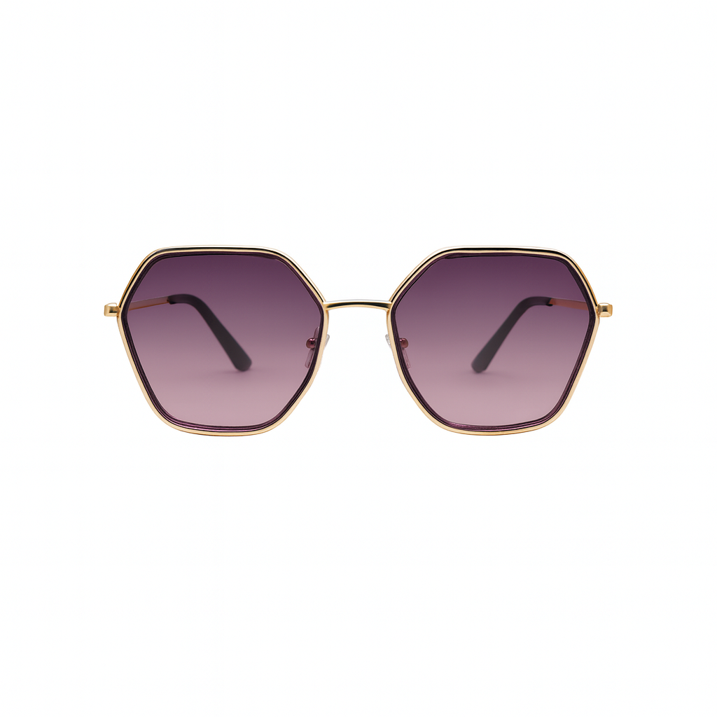 Oval Wayfarer Pink Sunglasses