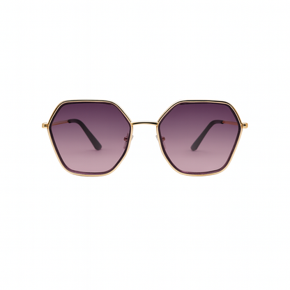 Oval Wayfarer Pink Sunglasses
