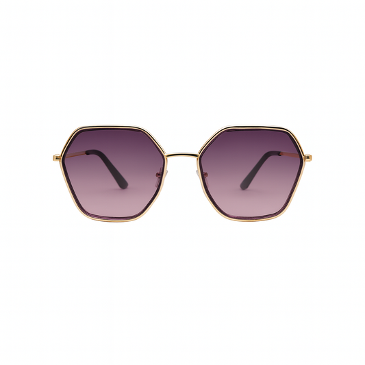 Oval Wayfarer Pink Sunglasses